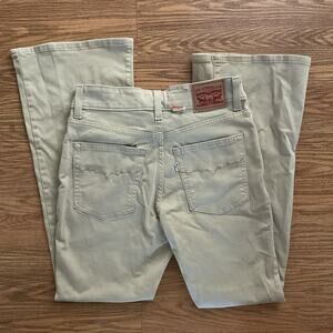 Levi’s Women’s Jeans 726 High Rise Bootcut Western Flare Khaki Size 29 NWT